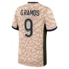 Maillot de Supporter Paris Saint-Germain Goncalo Ramos 9 Quatrième Jordan 2023-24 Pour Homme